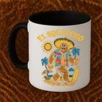 El Squatcho Bigfoot Funny Sasquatch Coffee Mug thumb 2