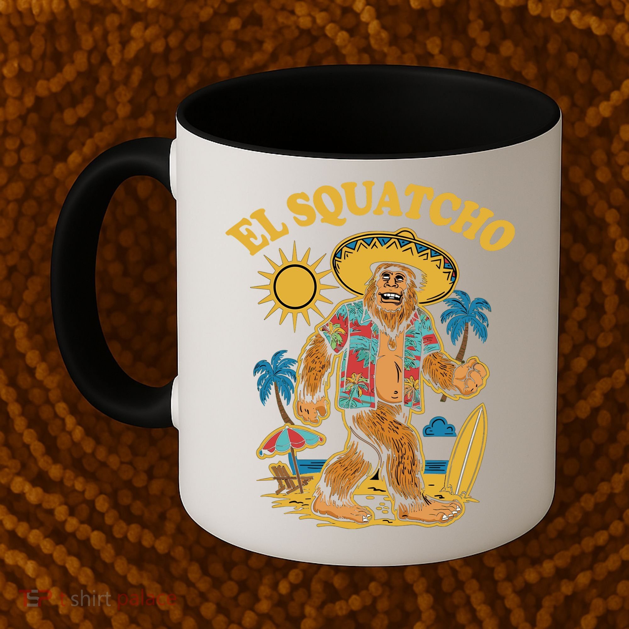 El Squatcho Bigfoot Funny Sasquatch Coffee Mug