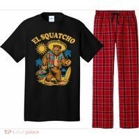 El Squatcho Bigfoot Funny Sasquatch Pajama Set thumb 0