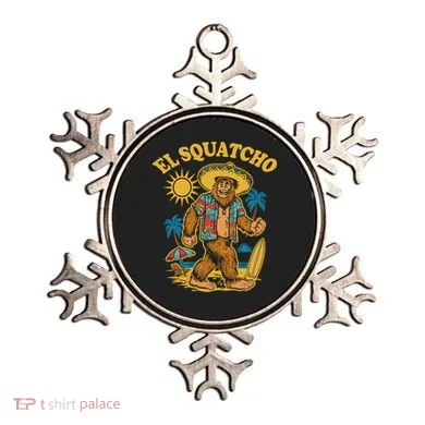 El Squatcho Bigfoot Funny Sasquatch Ornament