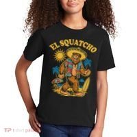 El Squatcho Bigfoot Funny Sasquatch Kids T-Shirt thumb 2
