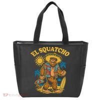 El Squatcho Bigfoot Funny Sasquatch Tote Bag thumb 0