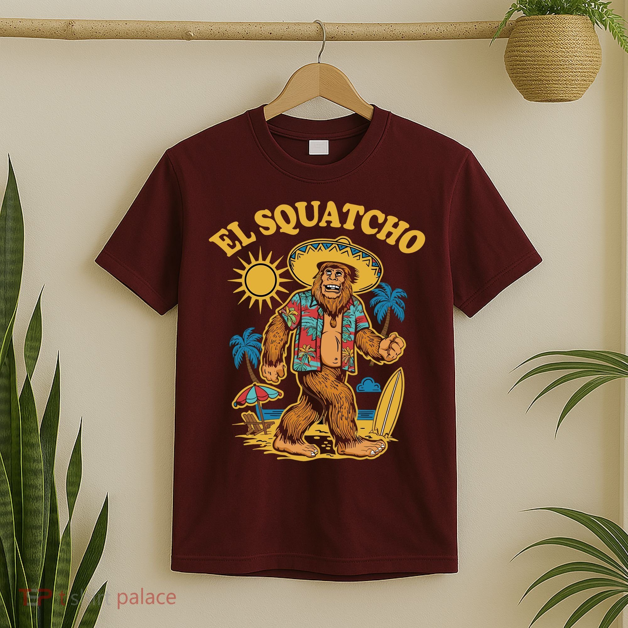 El Squatcho Bigfoot Funny Sasquatch T-Shirt