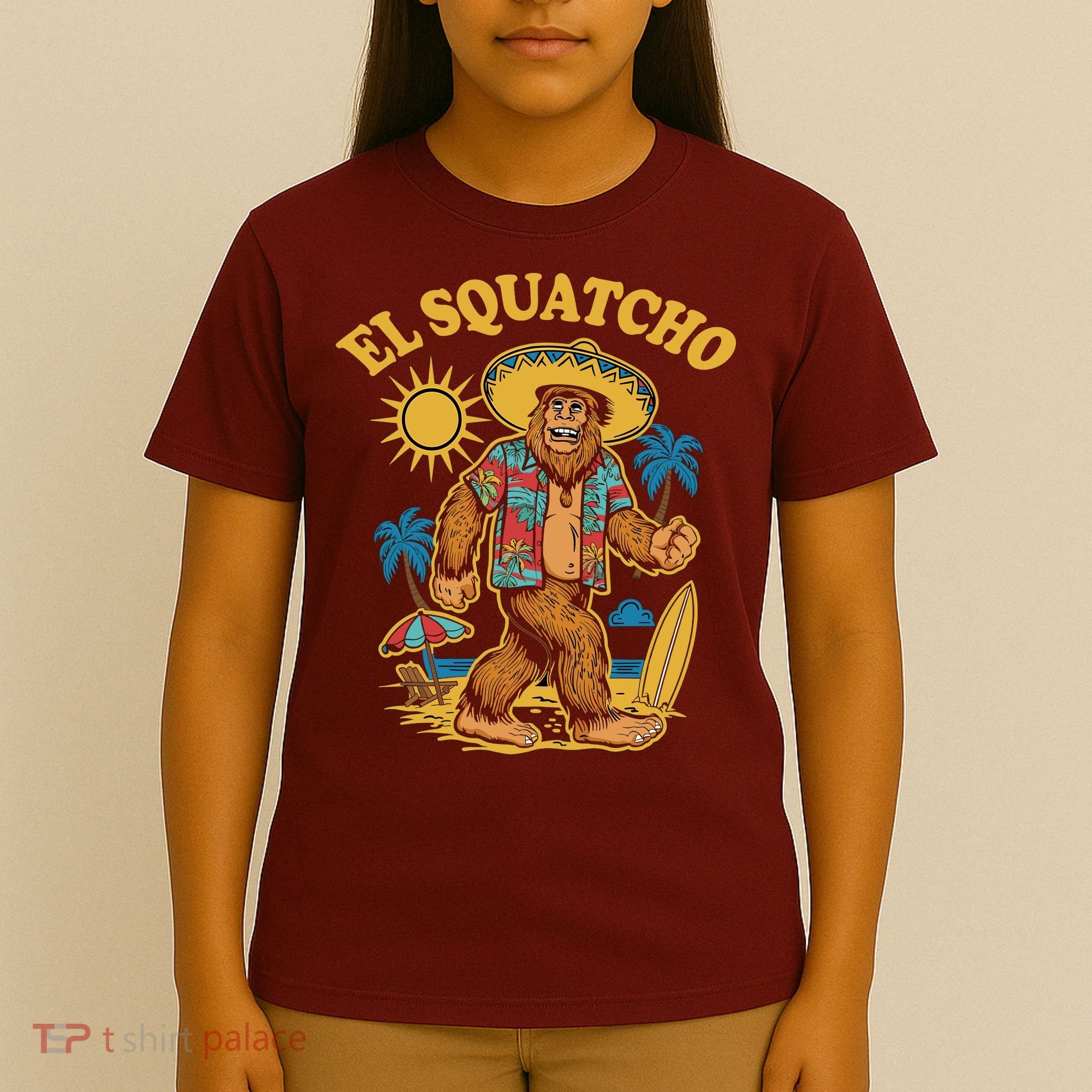 El Squatcho Bigfoot Funny Sasquatch T-Shirt