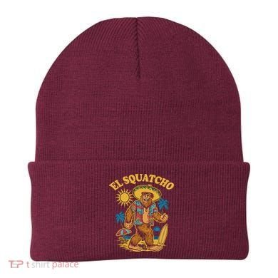 El Squatcho Bigfoot Funny Sasquatch Beanie