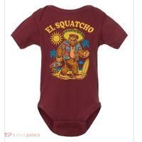 El Squatcho Bigfoot Funny Sasquatch Baby Bodysuit thumb 0