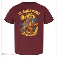 El Squatcho Bigfoot Funny Sasquatch Toddler T-Shirt thumb 0