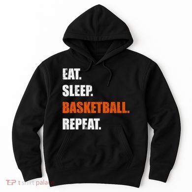 Eat Sleep Basketball Repeat Hoodie