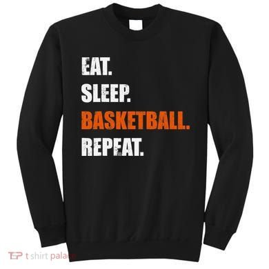 Eat Sleep Basketball Repeat Sweatshirt