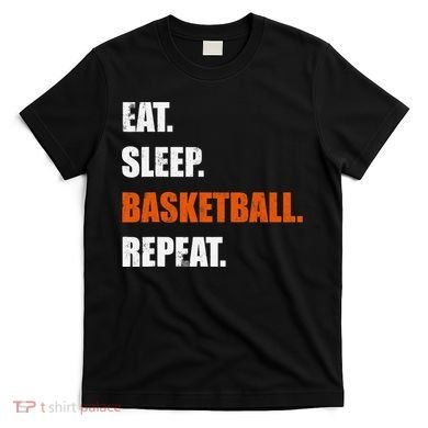 Eat Sleep Basketball Repeat T-Shirt