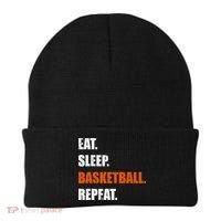 Eat Sleep Basketball Repeat Beanie thumb 0