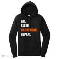 Eat Sleep Basketball Repeat Women's Hoodie thumb 0