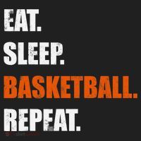 Eat Sleep Basketball Repeat Tumbler thumb 3