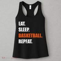 Eat Sleep Basketball Repeat Women's Tank Top thumb 3