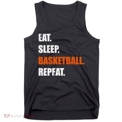 Eat Sleep Basketball Repeat Tank Top
