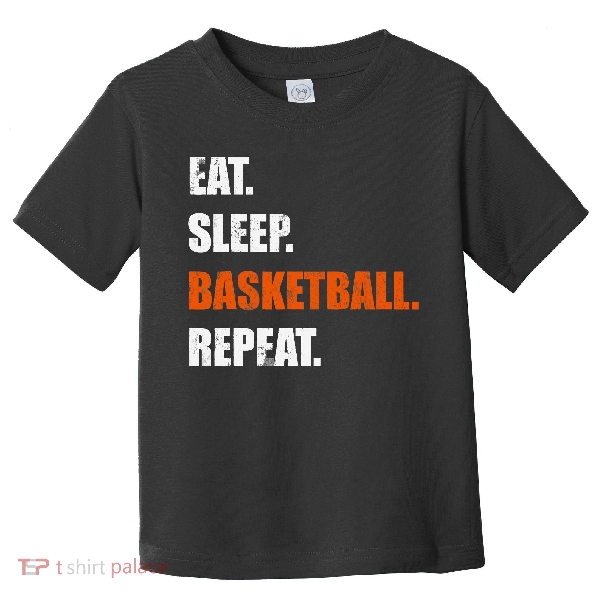 Eat Sleep Basketball Repeat Toddler T-Shirt