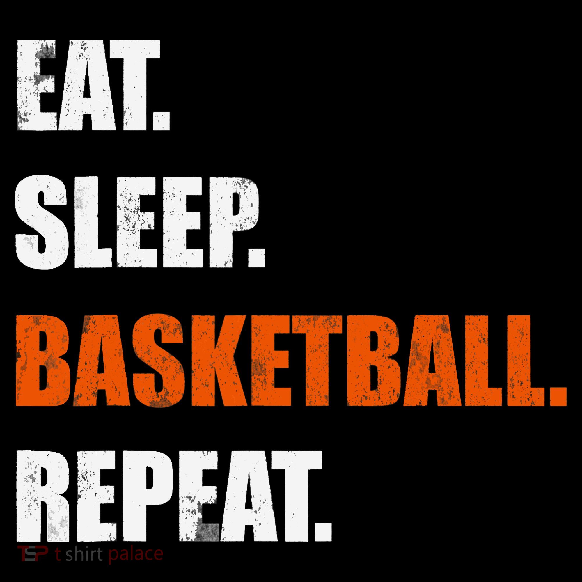 Eat Sleep Basketball Repeat Kids T-Shirt