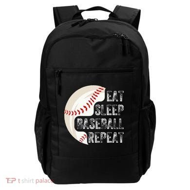Eat Sleep Baseball Repeat Baseball Backpack