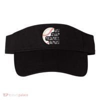 Eat Sleep Baseball Repeat Baseball Visor thumb 0