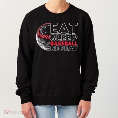 Eat Sleep Baseball Repeat Players Women's Sweatshirt