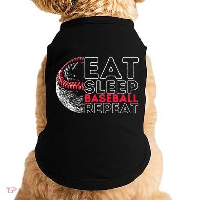 Eat Sleep Baseball Repeat Players Doggie Tank