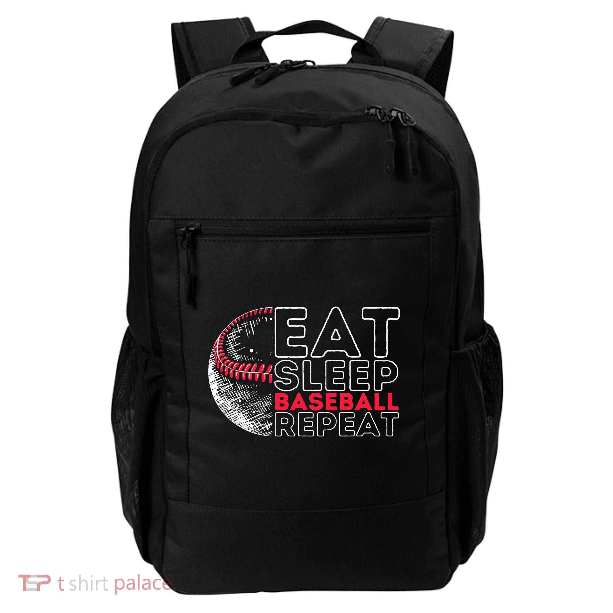 Eat Sleep Baseball Repeat Players Backpack