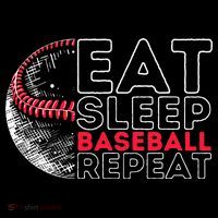 Eat Sleep Baseball Repeat Players Bucket Hat thumb 4