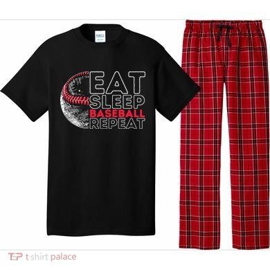 Eat Sleep Baseball Repeat Players Pajama Set