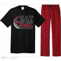 Eat Sleep Baseball Repeat Players Pajama Set thumb 0