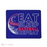 Eat Sleep Baseball Repeat Players Mousepad thumb 0