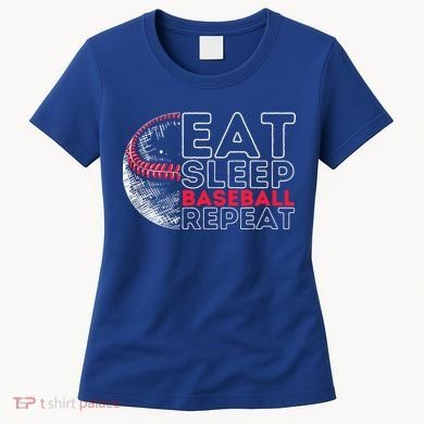 Eat Sleep Baseball Repeat Players Women's T-Shirt