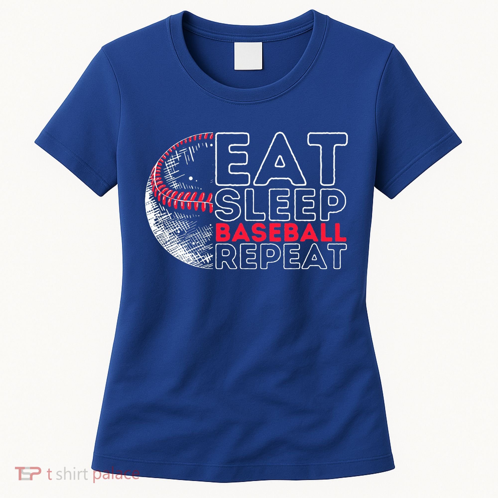 Eat Sleep Baseball Repeat Players Women's T-Shirt