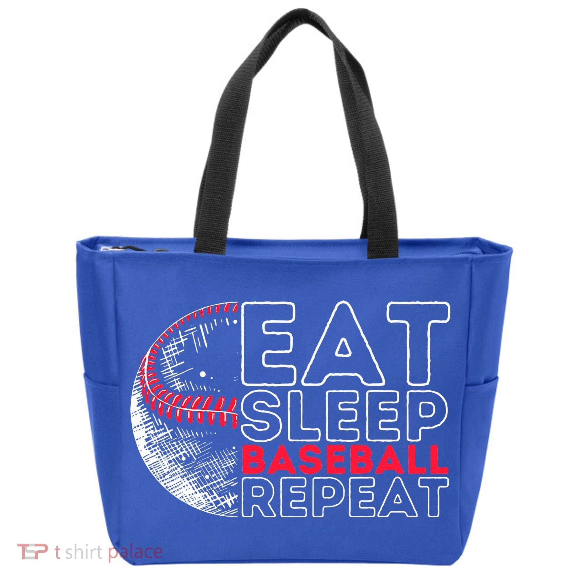 Eat Sleep Baseball Repeat Players Tote Bag