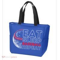 Eat Sleep Baseball Repeat Players Tote Bag thumb 3
