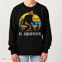 El Squatcho Bigfoot Sasquatch Women's Sweatshirt thumb 0