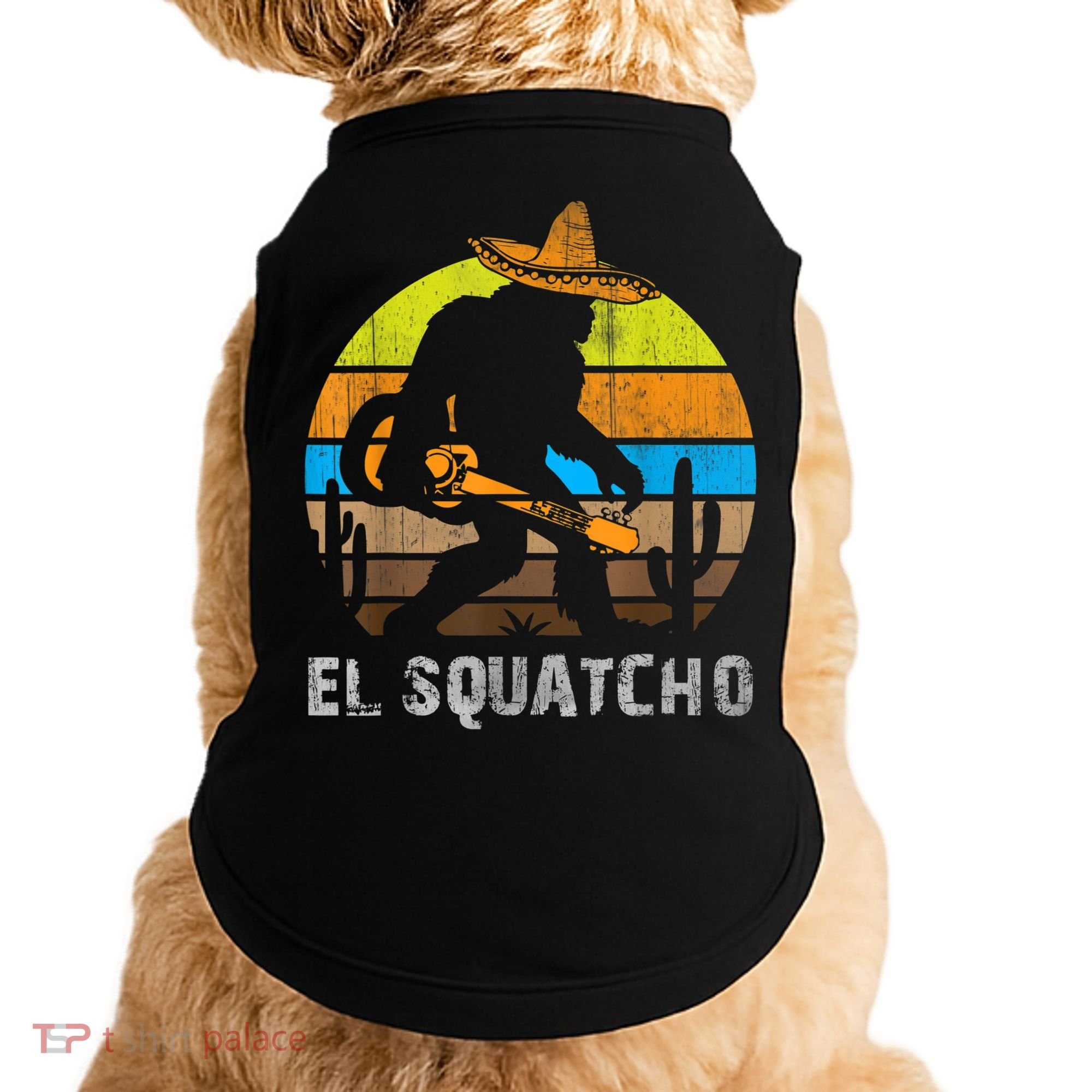 El Squatcho Bigfoot Sasquatch Doggie Tank
