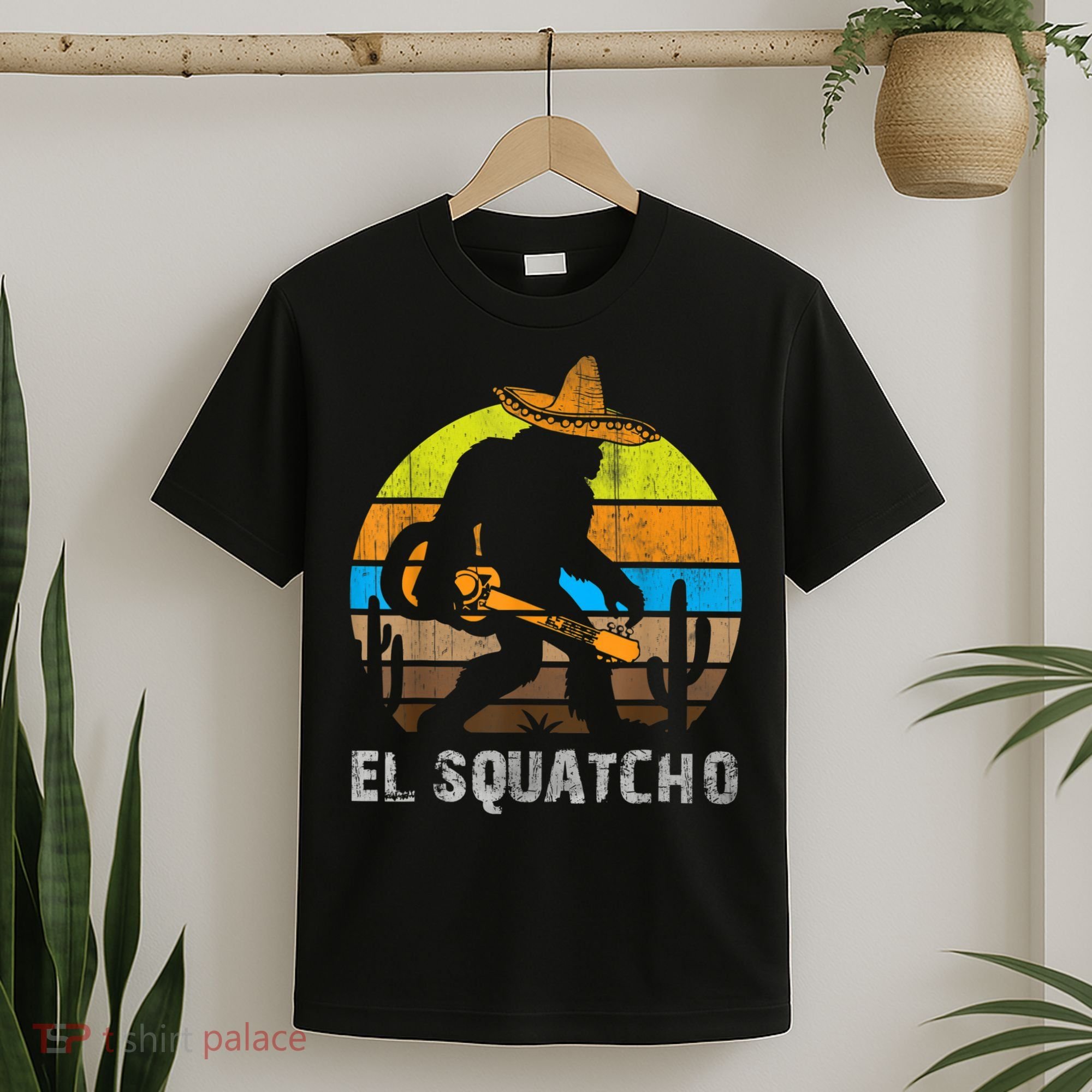 El Squatcho Bigfoot Sasquatch T-Shirt