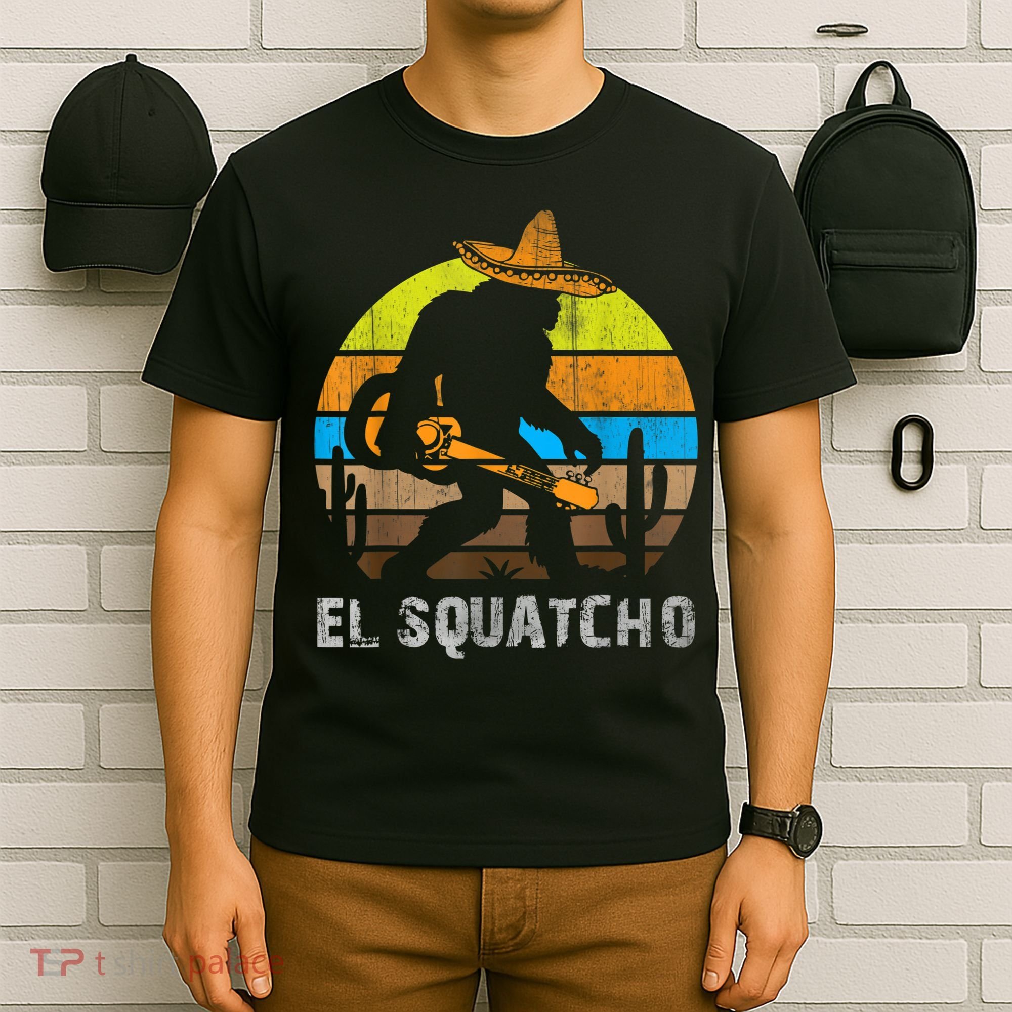 El Squatcho Bigfoot Sasquatch T-Shirt