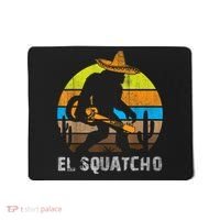 El Squatcho Bigfoot Sasquatch Mousepad thumb 0