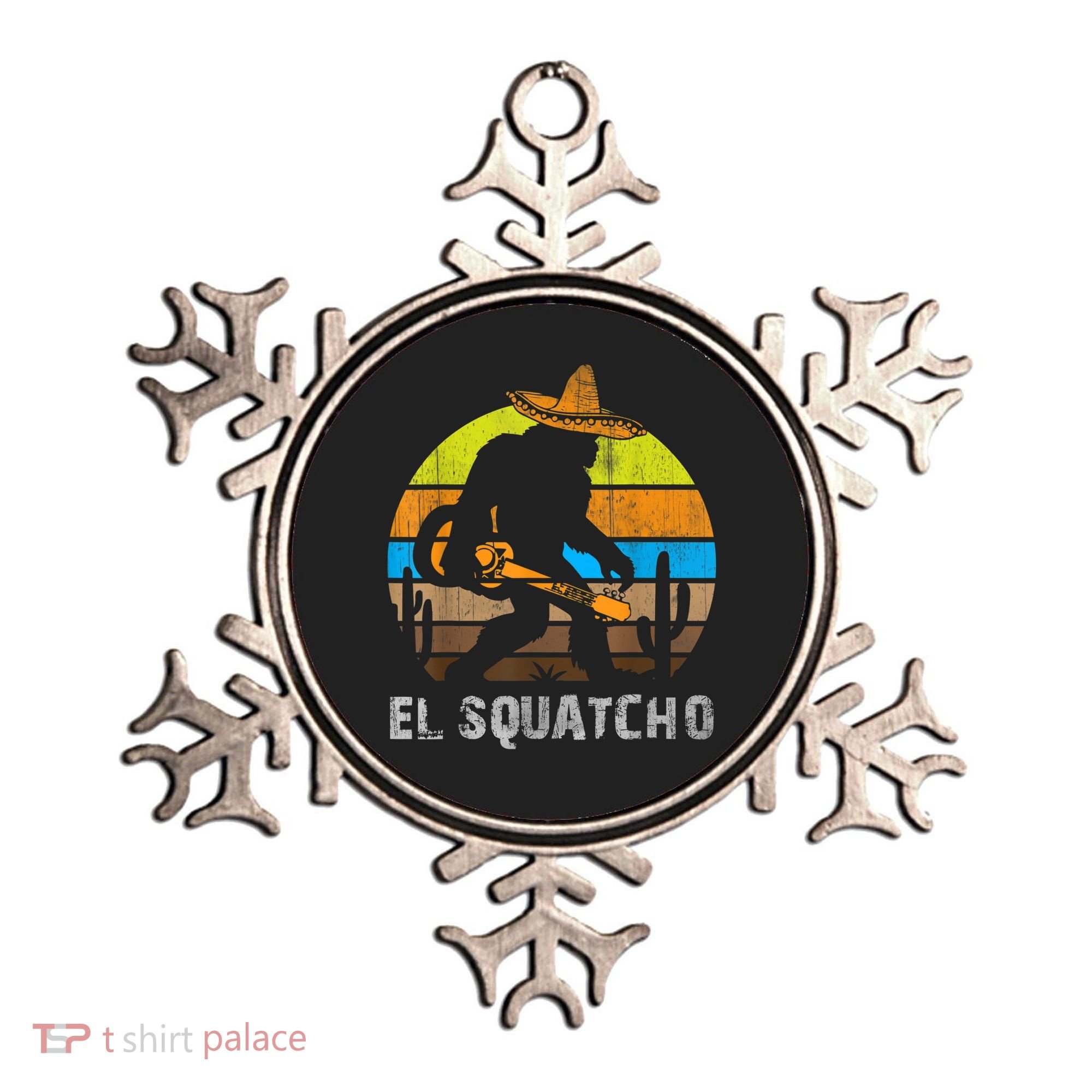 El Squatcho Bigfoot Sasquatch Ornament