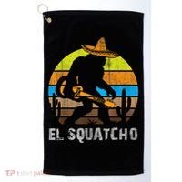 El Squatcho Bigfoot Sasquatch Golf Towel thumb 0