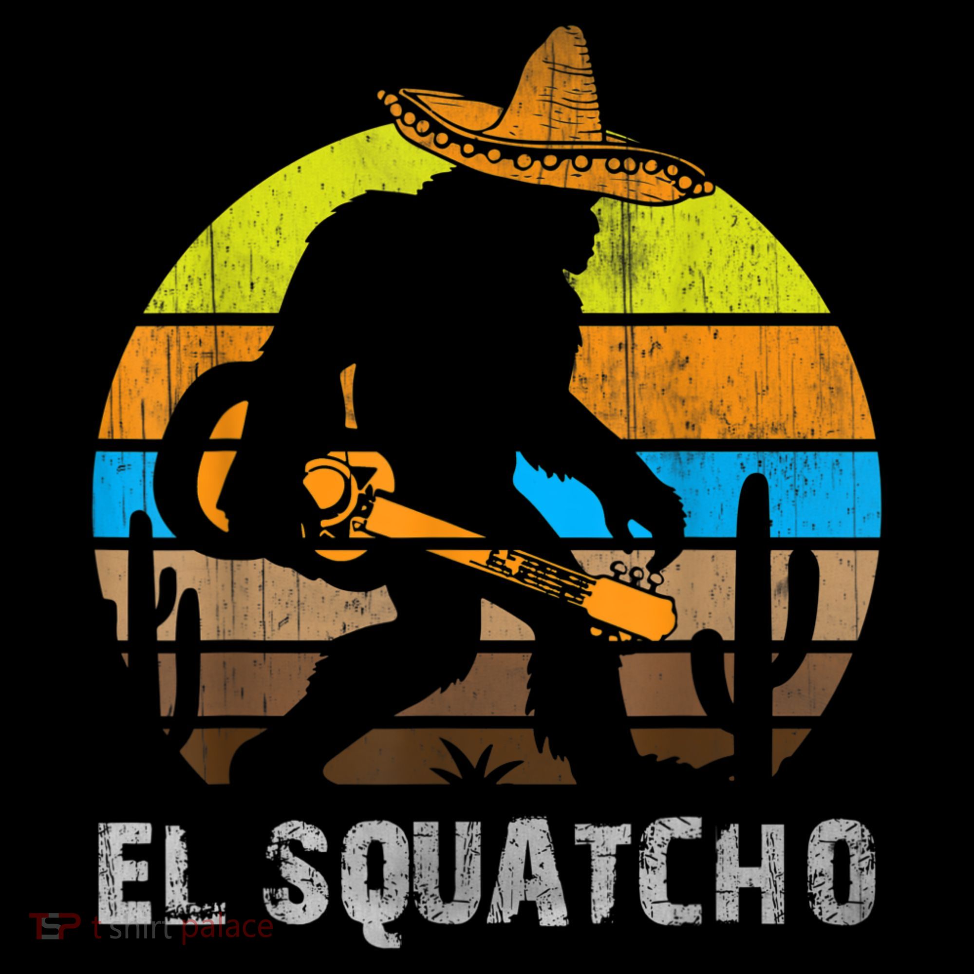 El Squatcho Bigfoot Sasquatch Women's Long Sleeve Shirt