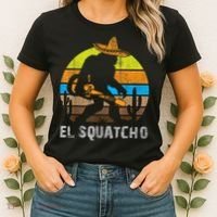 El Squatcho Bigfoot Sasquatch Women's T-Shirt thumb 2