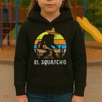 El Squatcho Bigfoot Sasquatch Kids Hoodie thumb 3
