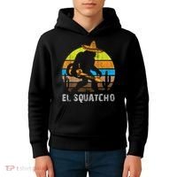 El Squatcho Bigfoot Sasquatch Kids Hoodie thumb 4