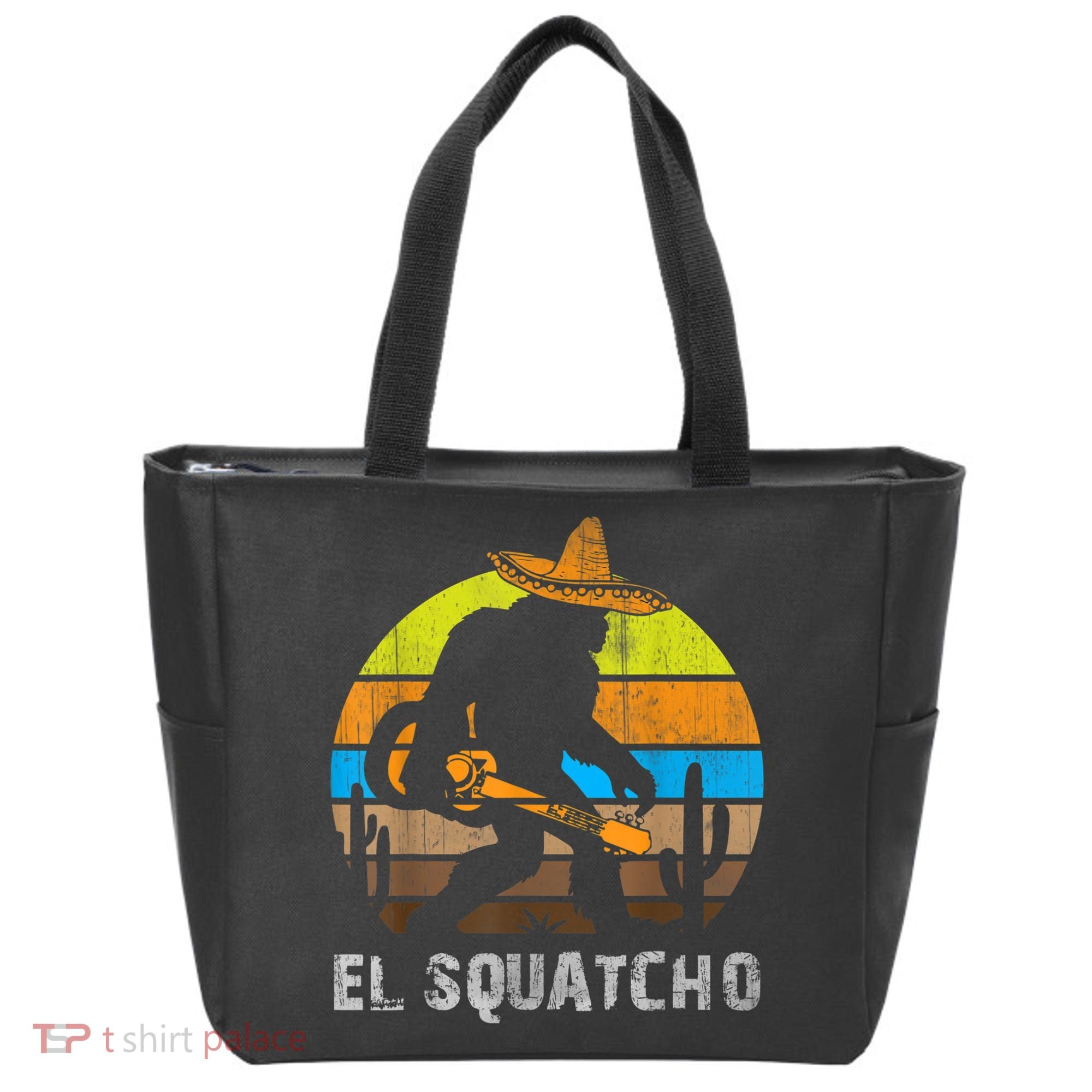 El Squatcho Bigfoot Sasquatch Tote Bag