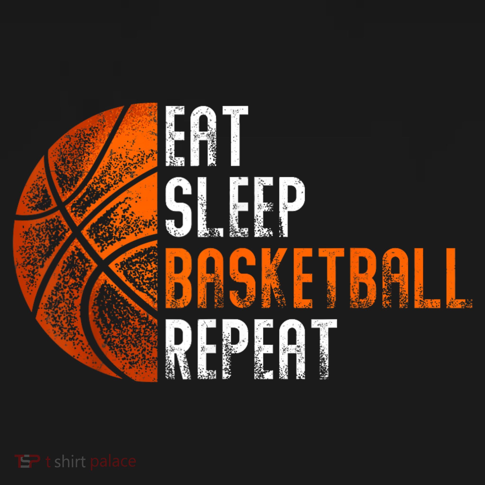 Eat Sleep Basketball Repeat Adults Basketball Women's Tank Top