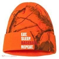 Eat Sleep Baseball Repeat Gift Kati Licensed 12" Camo Cuffed Beanie thumb 0