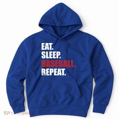 Eat Sleep Baseball Repeat Gift Hoodie