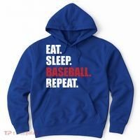 Eat Sleep Baseball Repeat Gift Hoodie thumb 0
